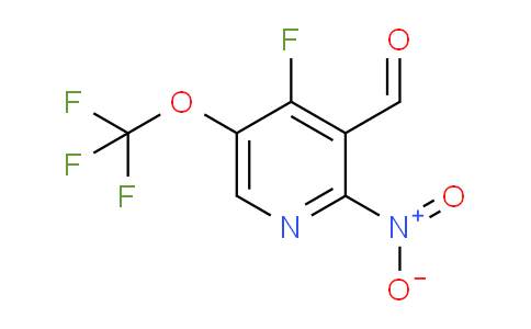 AM170286 | 1804645-48-4 | 4-Fluoro-2-nitro-5-(trifluoromethoxy)pyridine-3-carboxaldehyde