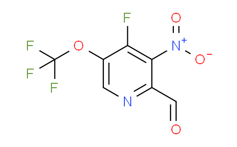 AM170290 | 1804749-78-7 | 4-Fluoro-3-nitro-5-(trifluoromethoxy)pyridine-2-carboxaldehyde