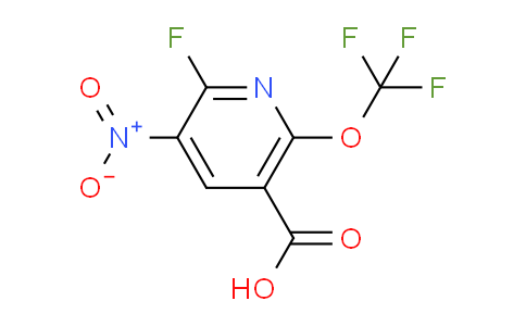 2-Fluoro-3-nitro-6-(trifluoromethoxy)pyridine-5-carboxylic acid