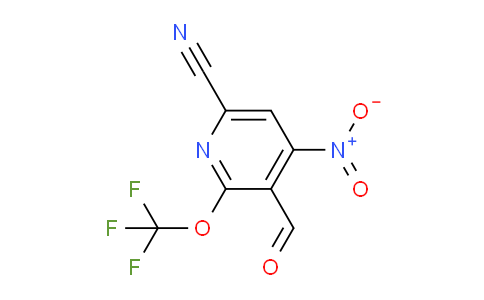AM170308 | 1803620-29-2 | 6-Cyano-4-nitro-2-(trifluoromethoxy)pyridine-3-carboxaldehyde