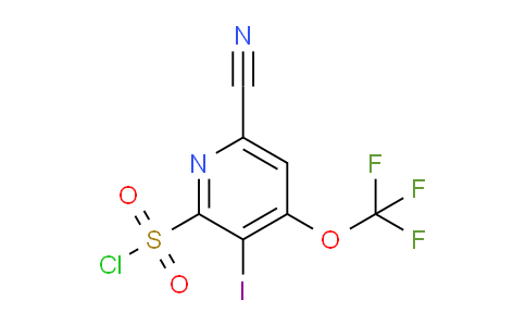 AM170309 | 1806064-56-1 | 6-Cyano-3-iodo-4-(trifluoromethoxy)pyridine-2-sulfonyl chloride