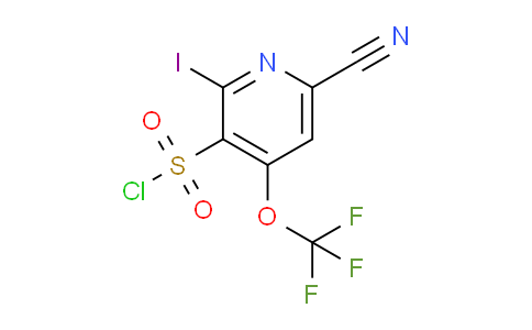 AM170315 | 1803624-55-6 | 6-Cyano-2-iodo-4-(trifluoromethoxy)pyridine-3-sulfonyl chloride