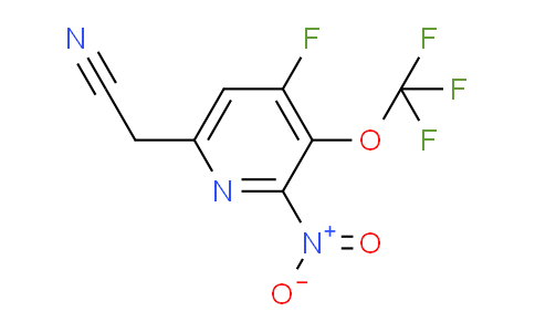 AM170343 | 1806732-15-9 | 4-Fluoro-2-nitro-3-(trifluoromethoxy)pyridine-6-acetonitrile