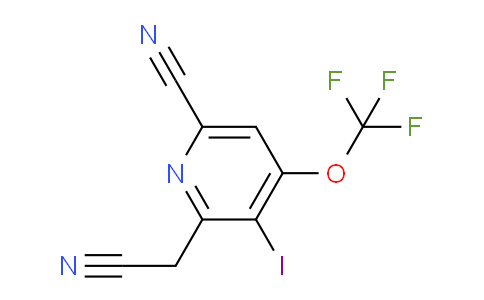 AM170359 | 1806119-35-6 | 6-Cyano-3-iodo-4-(trifluoromethoxy)pyridine-2-acetonitrile