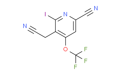 AM170363 | 1804332-22-6 | 6-Cyano-2-iodo-4-(trifluoromethoxy)pyridine-3-acetonitrile