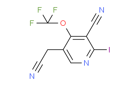 AM170364 | 1806203-10-0 | 3-Cyano-2-iodo-4-(trifluoromethoxy)pyridine-5-acetonitrile