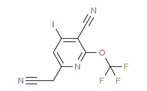 AM170368 | 1804332-28-2 | 3-Cyano-4-iodo-2-(trifluoromethoxy)pyridine-6-acetonitrile