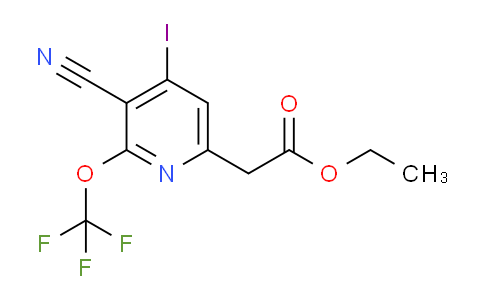 AM170376 | 1804820-13-0 | Ethyl 3-cyano-4-iodo-2-(trifluoromethoxy)pyridine-6-acetate