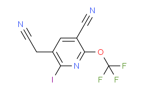 AM170380 | 1804332-60-2 | 3-Cyano-6-iodo-2-(trifluoromethoxy)pyridine-5-acetonitrile
