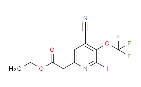 AM170383 | 1806203-67-7 | Ethyl 4-cyano-2-iodo-3-(trifluoromethoxy)pyridine-6-acetate