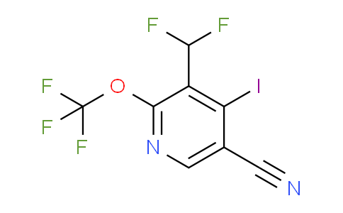 AM170385 | 1804823-62-8 | 5-Cyano-3-(difluoromethyl)-4-iodo-2-(trifluoromethoxy)pyridine