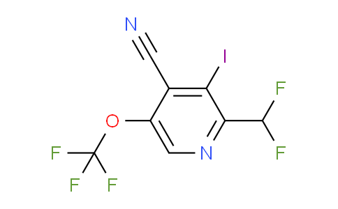 AM170387 | 1804692-02-1 | 4-Cyano-2-(difluoromethyl)-3-iodo-5-(trifluoromethoxy)pyridine