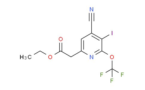 AM170388 | 1804806-22-1 | Ethyl 4-cyano-3-iodo-2-(trifluoromethoxy)pyridine-6-acetate