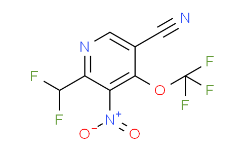 AM170393 | 1803943-10-3 | 5-Cyano-2-(difluoromethyl)-3-nitro-4-(trifluoromethoxy)pyridine