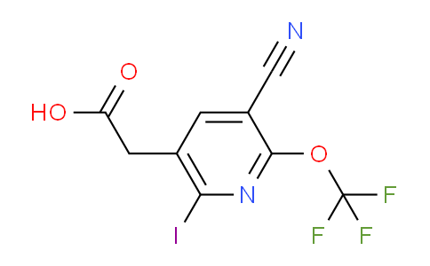 AM170401 | 1806203-50-8 | 3-Cyano-6-iodo-2-(trifluoromethoxy)pyridine-5-acetic acid
