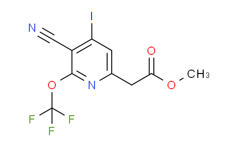 AM170422 | 1803710-41-9 | Methyl 3-cyano-4-iodo-2-(trifluoromethoxy)pyridine-6-acetate
