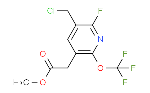 AM170445 | 1806029-21-9 | Methyl 3-(chloromethyl)-2-fluoro-6-(trifluoromethoxy)pyridine-5-acetate