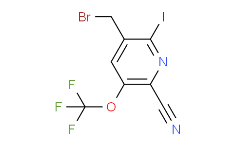 AM170460 | 1806051-65-9 | 3-(Bromomethyl)-6-cyano-2-iodo-5-(trifluoromethoxy)pyridine