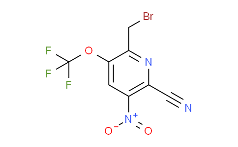 2-(Bromomethyl)-6-cyano-5-nitro-3-(trifluoromethoxy)pyridine