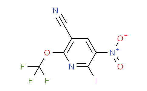 AM170475 | 1806117-88-3 | 5-Cyano-2-iodo-3-nitro-6-(trifluoromethoxy)pyridine