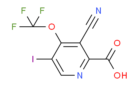 AM170487 | 1803623-87-1 | 3-Cyano-5-iodo-4-(trifluoromethoxy)pyridine-2-carboxylic acid
