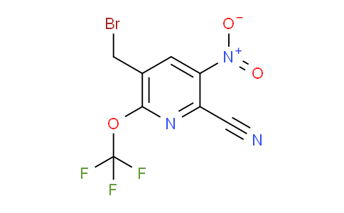 AM170488 | 1804733-68-3 | 5-(Bromomethyl)-2-cyano-3-nitro-6-(trifluoromethoxy)pyridine