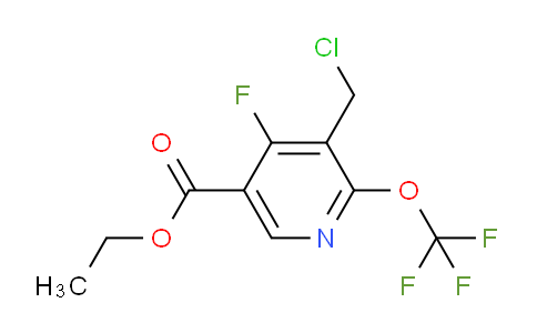 AM170496 | 1806738-43-1 | Ethyl 3-(chloromethyl)-4-fluoro-2-(trifluoromethoxy)pyridine-5-carboxylate
