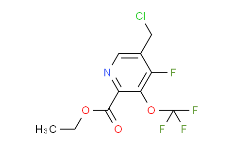 AM170499 | 1803701-62-3 | Ethyl 5-(chloromethyl)-4-fluoro-3-(trifluoromethoxy)pyridine-2-carboxylate