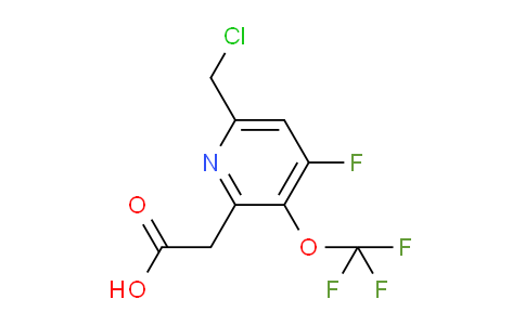 AM170525 | 1804318-60-2 | 6-(Chloromethyl)-4-fluoro-3-(trifluoromethoxy)pyridine-2-acetic acid