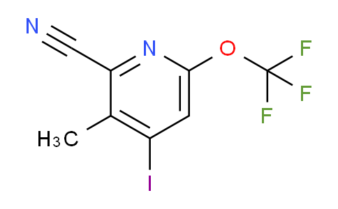 AM170545 | 1806034-88-7 | 2-Cyano-4-iodo-3-methyl-6-(trifluoromethoxy)pyridine