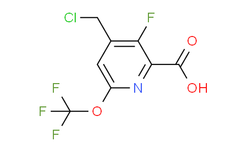 AM170548 | 1804333-75-2 | 4-(Chloromethyl)-3-fluoro-6-(trifluoromethoxy)pyridine-2-carboxylic acid
