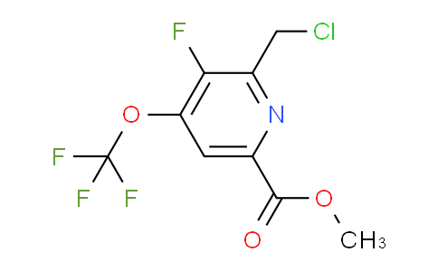 AM170553 | 1806720-84-2 | Methyl 2-(chloromethyl)-3-fluoro-4-(trifluoromethoxy)pyridine-6-carboxylate