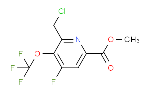 AM170556 | 1806015-12-2 | Methyl 2-(chloromethyl)-4-fluoro-3-(trifluoromethoxy)pyridine-6-carboxylate