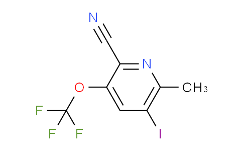 AM170557 | 1806150-73-1 | 2-Cyano-5-iodo-6-methyl-3-(trifluoromethoxy)pyridine
