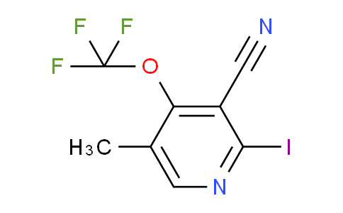 AM170560 | 1804821-11-1 | 3-Cyano-2-iodo-5-methyl-4-(trifluoromethoxy)pyridine