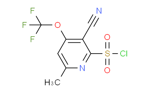 AM170582 | 1804732-48-6 | 3-Cyano-6-methyl-4-(trifluoromethoxy)pyridine-2-sulfonyl chloride