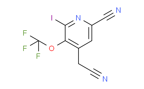 AM170585 | 1804804-59-8 | 6-Cyano-2-iodo-3-(trifluoromethoxy)pyridine-4-acetonitrile
