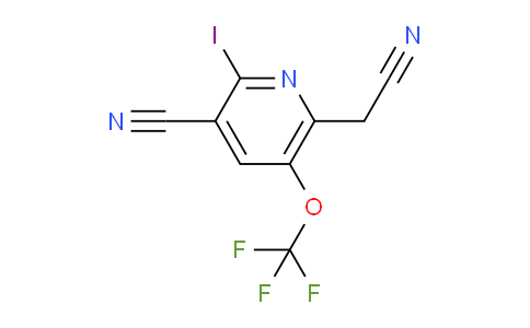 AM170589 | 1806039-35-9 | 3-Cyano-2-iodo-5-(trifluoromethoxy)pyridine-6-acetonitrile