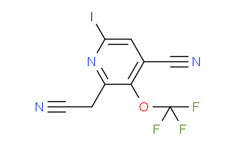 AM170601 | 1804332-47-5 | 4-Cyano-6-iodo-3-(trifluoromethoxy)pyridine-2-acetonitrile