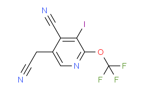 AM170605 | 1806245-48-6 | 4-Cyano-3-iodo-2-(trifluoromethoxy)pyridine-5-acetonitrile