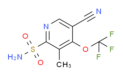 AM170606 | 1804344-30-6 | 5-Cyano-3-methyl-4-(trifluoromethoxy)pyridine-2-sulfonamide