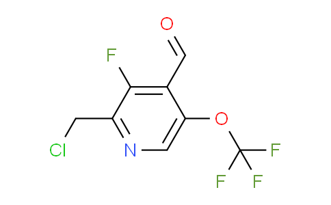 AM170609 | 1804748-69-3 | 2-(Chloromethyl)-3-fluoro-5-(trifluoromethoxy)pyridine-4-carboxaldehyde
