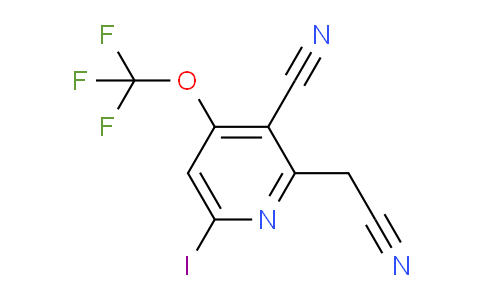 AM170610 | 1806039-39-3 | 3-Cyano-6-iodo-4-(trifluoromethoxy)pyridine-2-acetonitrile