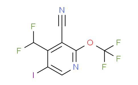 AM170614 | 1804823-56-0 | 3-Cyano-4-(difluoromethyl)-5-iodo-2-(trifluoromethoxy)pyridine