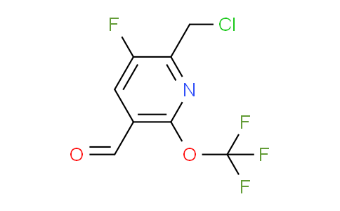 AM170616 | 1804317-08-5 | 2-(Chloromethyl)-3-fluoro-6-(trifluoromethoxy)pyridine-5-carboxaldehyde