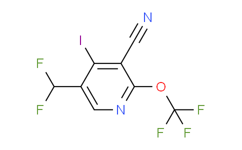 AM170618 | 1804783-34-3 | 3-Cyano-5-(difluoromethyl)-4-iodo-2-(trifluoromethoxy)pyridine