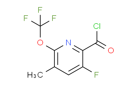 AM170622 | 1806725-44-9 | 3-Fluoro-5-methyl-6-(trifluoromethoxy)pyridine-2-carbonyl chloride