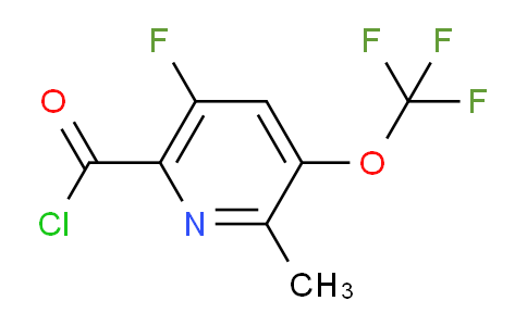 AM170630 | 1804642-66-7 | 5-Fluoro-2-methyl-3-(trifluoromethoxy)pyridine-6-carbonyl chloride