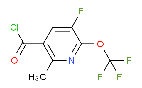 AM170632 | 1804785-71-4 | 3-Fluoro-6-methyl-2-(trifluoromethoxy)pyridine-5-carbonyl chloride