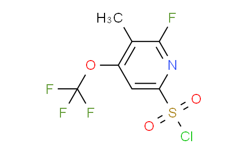 AM170634 | 1804316-00-4 | 2-Fluoro-3-methyl-4-(trifluoromethoxy)pyridine-6-sulfonyl chloride